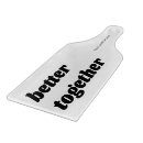 Search for black and white chopping boards Typography