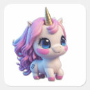 Search for cartoon unicorn stickers Rainbow