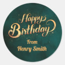 Search for customizeable stickers Happy birthday