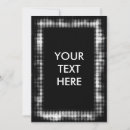 Search for stylish halloween invitations Black and white