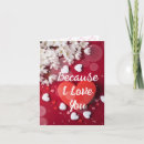 Search for because cards I love you