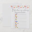 Search for elegant floral bridal shower games Boho