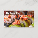 Search for sushi restaurant business cards Modern