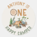 Search for happy 1st birthday stickers Woodland