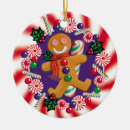 Search for peppermint christmas tree decorations Gingerbread