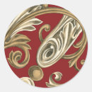 Search for botanical motif stickers Floral