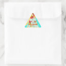 Search for children triangle stickers Birthday