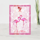 Search for flamingo valentines day cards Pink flamingos