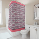 Search for coral and gray shower curtains Abstract