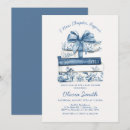 Search for new beginnings invitations Blue