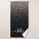 Search for black and silver bath towels Trendy