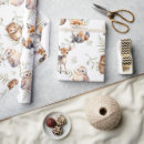 Search for forest animals wrapping paper Nature