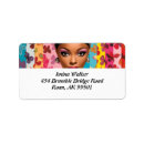 Search for goddess return address labels Diva