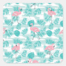 Search for tropical flamingo stickers Beach