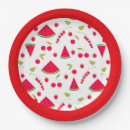 Search for watermelon plates White