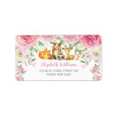 Search for animal return address labels Woodland animals