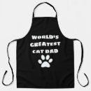Search for cat father aprons Best cat dad ever