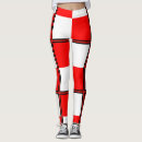Search for checkered flag leggings White
