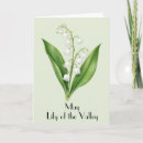 Search for lily of the valley cards Birth month