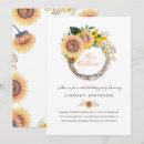 Search for sunflower birthday invitations Elegant
