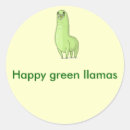 Search for green llama stickers Animal