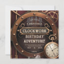 Search for steampunk birthday invitations Party