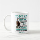 Search for love my son mugs For him