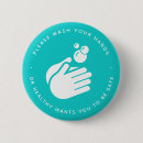 Search for hand washing badges Flu