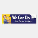 Search for rosie the riveter bumper stickers Feminist
