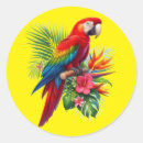 Search for red macaw stickers Nature