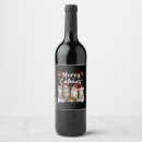 Search for funny christmas wine labels Merry