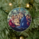 Search for holy family christmas tree decorations Madonna
