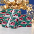 Search for teal white christmas wrapping paper Dots