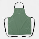 Search for olive leaf aprons Sage green
