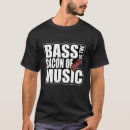 Search for bacon tshirts music