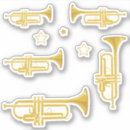 Search for music playing stickers Marching band