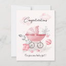 Search for welcome baby cards Soft pink