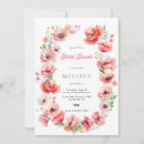 Search for poppy bridal shower invitations Poppies