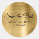 Search for gold foil save the date stickers Elegant
