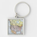 Search for map of canada key rings America