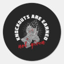Search for knockout stickers Boxing fight night
