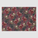 Search for gothic skull tissue paper Floral