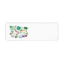 Search for sea glass return address labels White