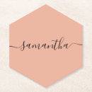 Search for blush pink coasters Script