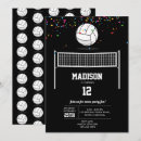 Search for volleyball party invitations Athlete