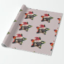 Search for funny santa wrapping paper Dogs