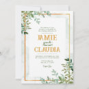 Search for flowery wedding invitations Watercolor