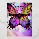 Search for purple blue butterfly postcards Nature