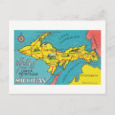 Search for vintage michigan postcards Midwest