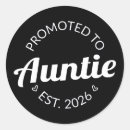 Search for auntie stickers Promoted to auntie